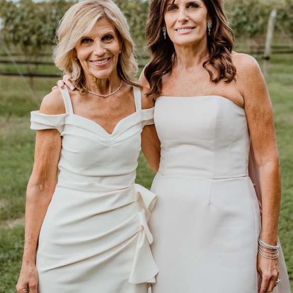 Chiara Boni Dresses & Skirts - Chiara Boni Cream Maxi Dress